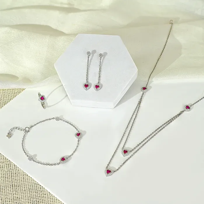 Desire Heart Jewellery Set