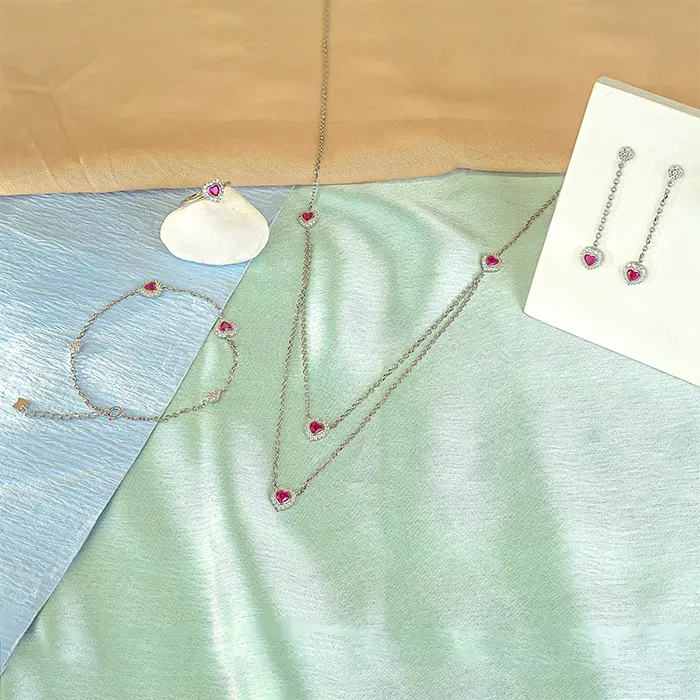 Desire Heart Jewellery Set