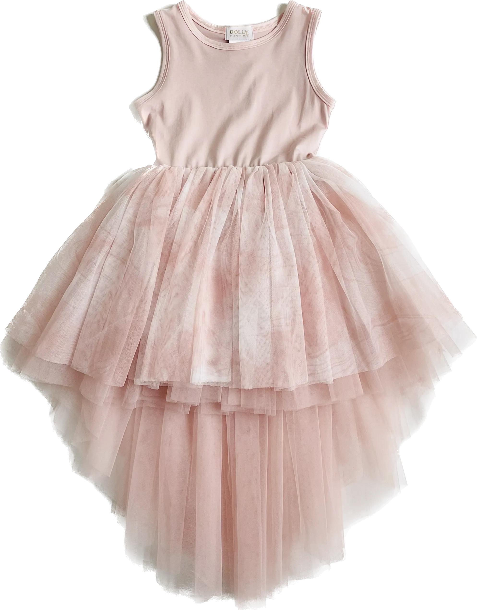 DOLLY® DREAMY SKY HIGH-LOW TUTU DRESS pink clouds ☁️