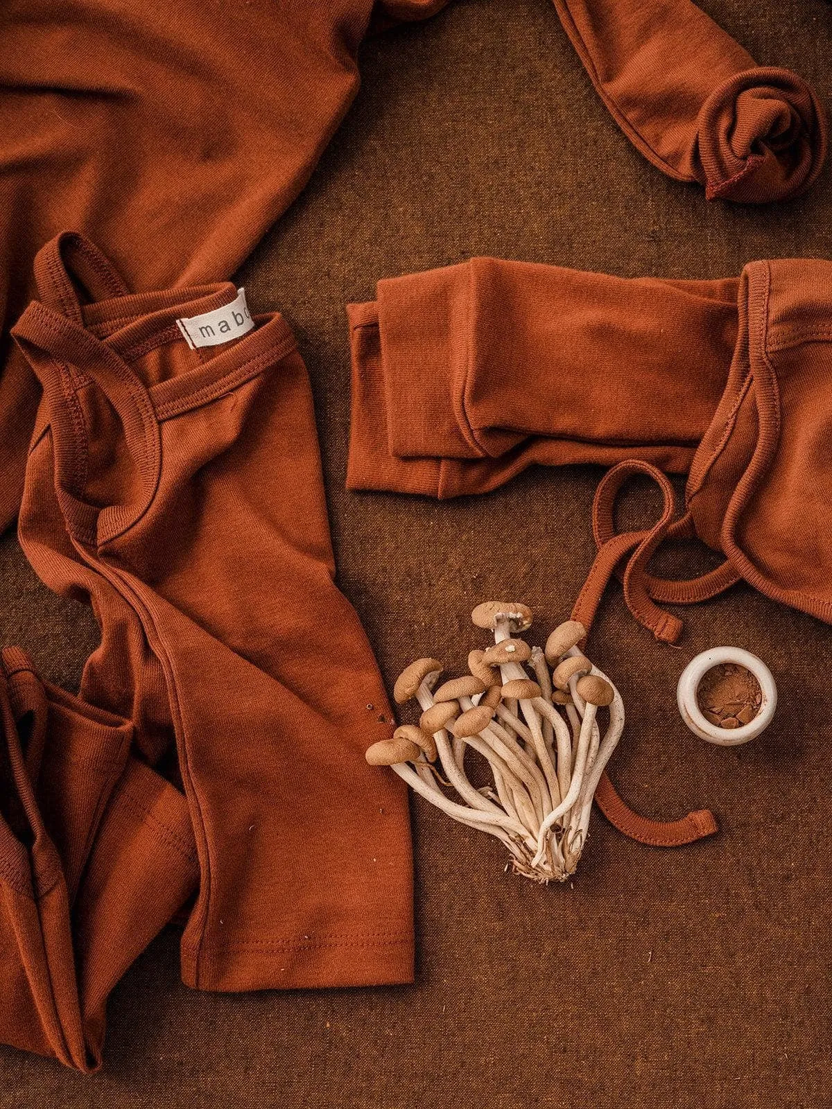 organic cotton camisole - chestnut