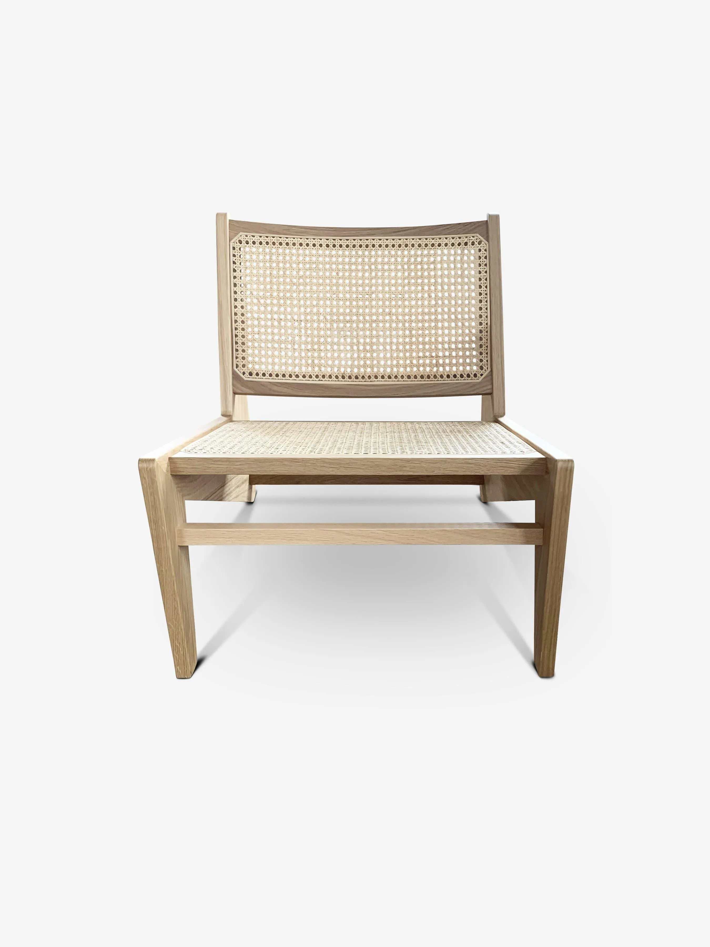 Pierre Jeanneret 1958 Kangaroo Chair in Oak by Cassina