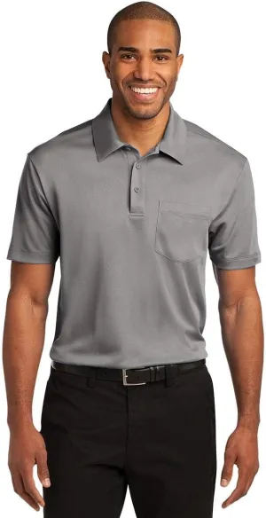 Port Authority Silk Touch Performance Pocket Polo