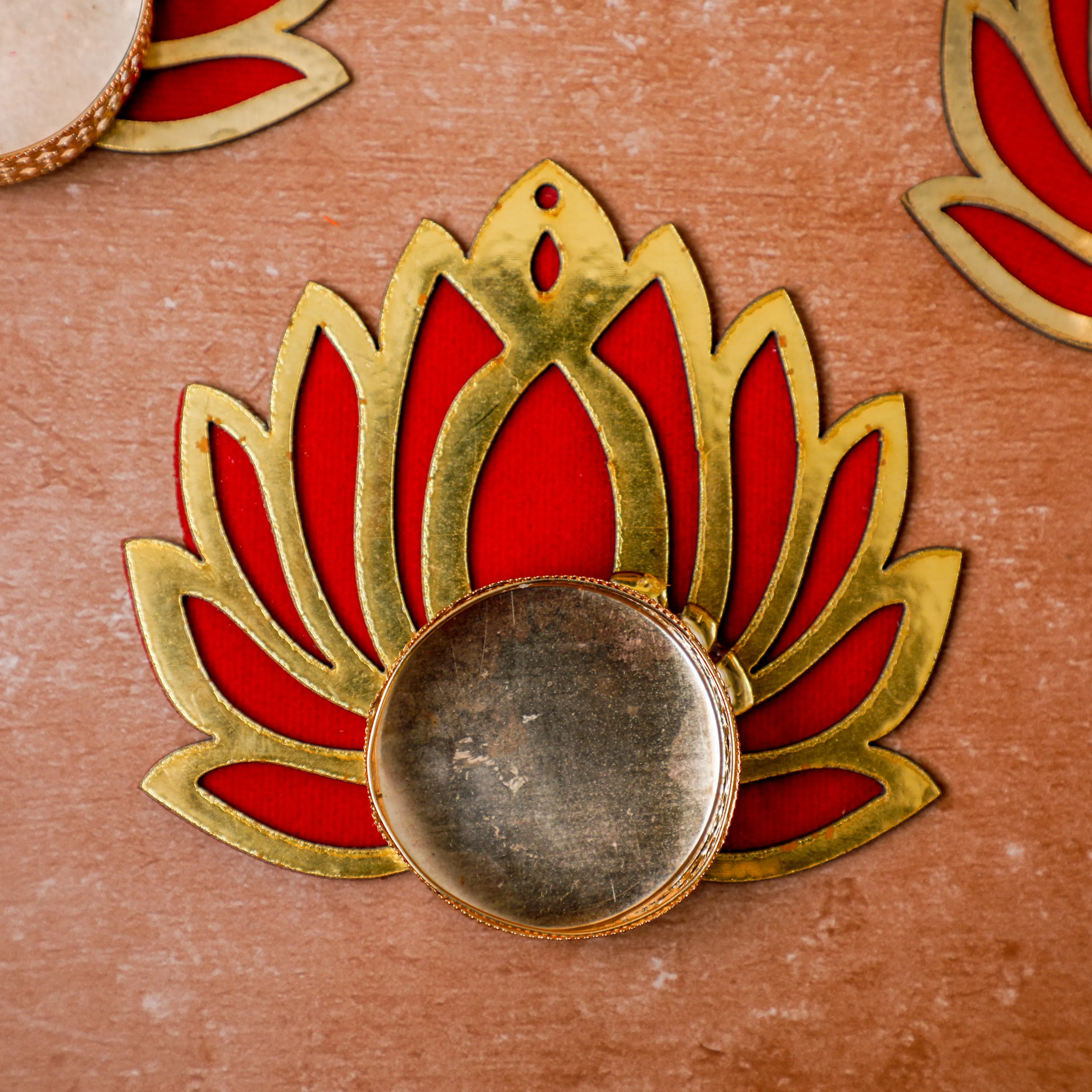 Rangoli Lotus Diya