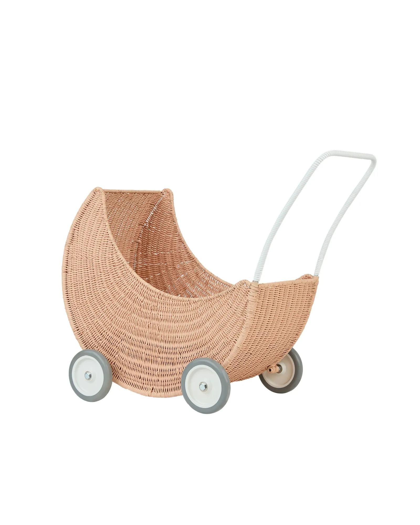Rattan Strolley Seashell Pink
