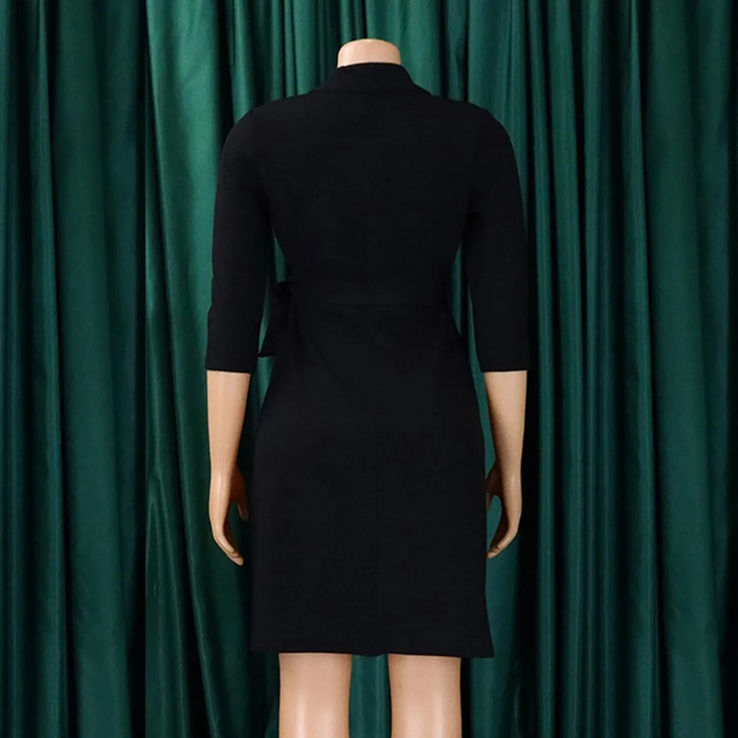 Womens Asymmetric Blazer Dress Pleated Wrap Dress Ladies Elegant Casual Work Office Events Blazer Dresses Outfits