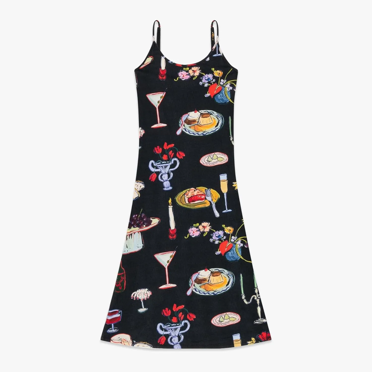 Womens Vintage Floral Slip Dress Spaghetti Strap Backless Flowy Long Dress Slim Fit Retro Cami Maxi Dress